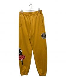Hysteric Glamour（ヒステリックグラマー）の古着「HG BOX VIXEN GIRL スウェットパンツ」｜イエロー