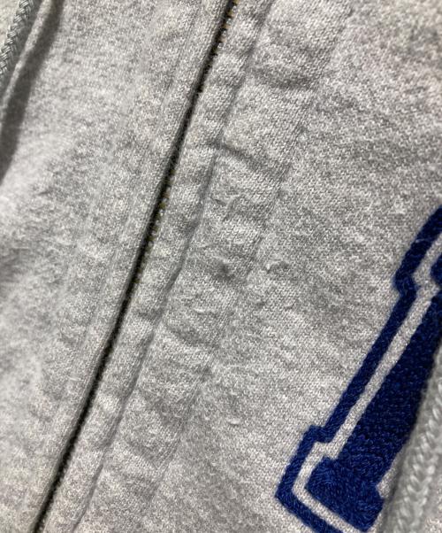 Hysteric Glamour（ヒステリックグラマー）Hysteric Glamour (ヒステリックグラマー) ジップパーカー グレー サイズ:Freeの古着・服飾アイテム