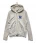 Hysteric Glamour（ヒステリックグラマー）の古着「ジップパーカー」｜グレー