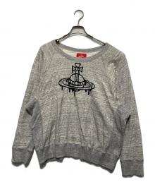 Vivienne Westwood RED LABEL（ヴィヴィアンウエストウッドレッドレーベル）の古着「オーブプリントスウェット」｜グレー