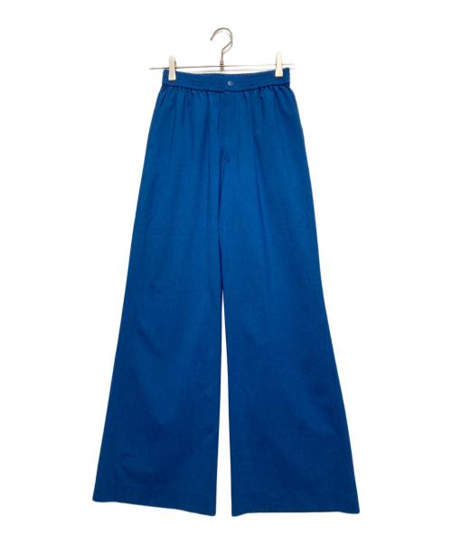 HYKE（ハイク）HYKE (ハイク) 24SS ポリエステルイージーパンツ ブルー サイズ:1の古着・服飾アイテム
