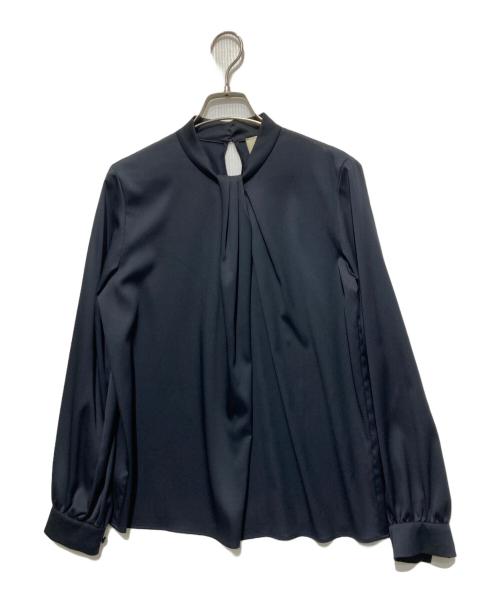 UNITED ARROWS TOKYO（ユナイテッドアローズトウキョウ）UNITED ARROWS TOKYO (ユナイテッドアローズトウキョウ) UBCB スタンドイレギュラータック ブラウス ブラック サイズ:Freeの古着・服飾アイテム