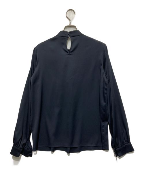 UNITED ARROWS TOKYO（ユナイテッドアローズトウキョウ）UNITED ARROWS TOKYO (ユナイテッドアローズトウキョウ) UBCB スタンドイレギュラータック ブラウス ブラック サイズ:Freeの古着・服飾アイテム