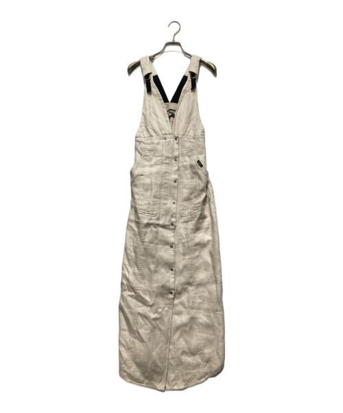 PHOTOCOPIEU（フォトコピュー）PHOTOCOPIEU (フォトコピュー) CLAUDE オーバーオール ベージュ サイズ:36の古着・服飾アイテム