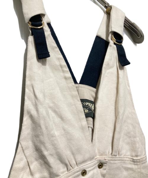 PHOTOCOPIEU（フォトコピュー）PHOTOCOPIEU (フォトコピュー) CLAUDE オーバーオール ベージュ サイズ:36の古着・服飾アイテム