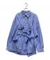 seesew（シーソー）の古着「PARASHUTE SHIRTS 4」｜ブルー×ホワイト