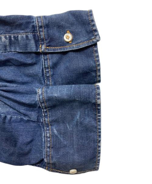 DSQUARED2（ディースクエアード）DSQUARED2 (ディースクエアード) デニムシャツ インディゴ サイズ:48の古着・服飾アイテム