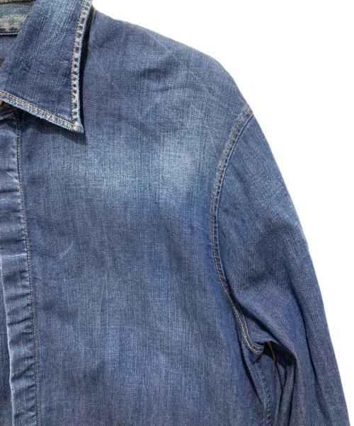 DSQUARED2（ディースクエアード）DSQUARED2 (ディースクエアード) デニムシャツ インディゴ サイズ:48の古着・服飾アイテム