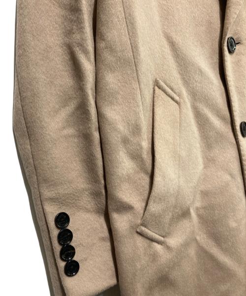 BLACK LABEL CRESTBRIDGE（ブラックレーベル クレストブリッジ）BLACK LABEL CRESTBRIDGE (ブラックレーベル クレストブリッジ) シャイニービーバーチェスター ベージュ サイズ:Mの古着・服飾アイテム