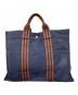 HERMES (エルメス) フールトゥMM/トートバッグ ネイビー：6000円