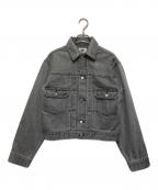 CHAOSカオス）の古着「25SS WHY NOT NOW ホッパー Gジャン デニムジャケット」｜グレー