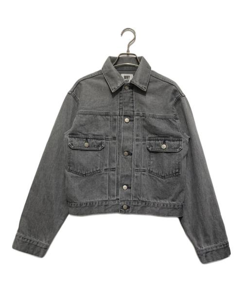 CHAOS（カオス）Chaos (カオス) 25SS WHY NOT NOW ホッパー Gジャン デニムジャケット グレー サイズ:FREEの古着・服飾アイテム