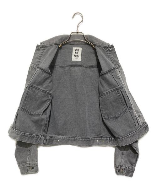 CHAOS（カオス）Chaos (カオス) 25SS WHY NOT NOW ホッパー Gジャン デニムジャケット グレー サイズ:FREEの古着・服飾アイテム