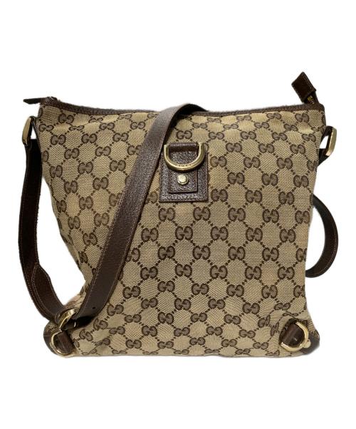 GUCCI（グッチ）GUCCI (グッチ) アビーショルダーバッグ ベージュの古着・服飾アイテム