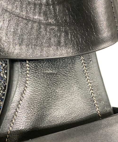 STACCATO（スタッカート）STACCATO (スタッカート) グリッター厚底サンダル ブラック サイズ:22.5ｃｍの古着・服飾アイテム