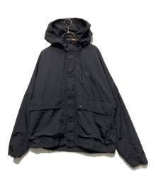 FRED PERRY（フレッドペリー）の古着「ショート フィッシングパーカー」｜ブラック