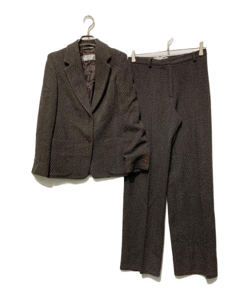 MaxMara（マックスマーラ）MaxMara (マックスマーラ) セットアップ ブラウン サイズ:36の古着・服飾アイテム