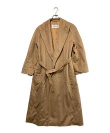MaxMara（マックスマーラ）の古着「キャメルラップガウンコート」｜ブラウン