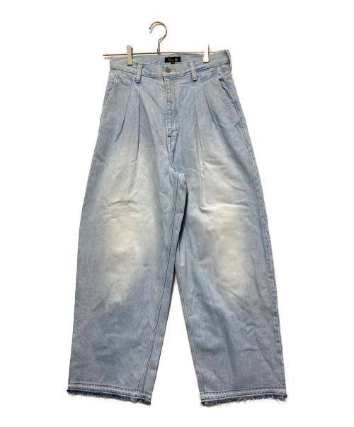 DRAWER（ドゥロワー）Drawer (ドゥロワー) デニムパンツ/ワイドデニム スカイブルー サイズ:36の古着・服飾アイテム