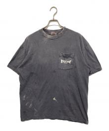 READYMADE（レディメイド）の古着「24SS ヴィンテージ加工 ポケット 半袖 Tシャ」｜グレー