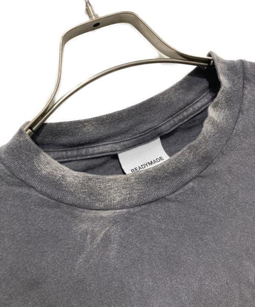READYMADE（レディメイド）READYMADE (レディメイド) 24SS ヴィンテージ加工 ポケット 半袖 Tシャ グレー サイズ:Lの古着・服飾アイテム