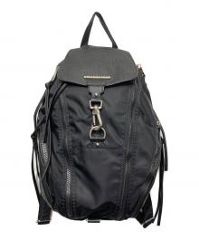 IUGAMAKARAS（イウガマカラス）の古着「Carabiner Nylon Backpack/ナイロンバッグ」｜ブラック