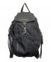 IUGAMAKARAS（イウガマカラス）の古着「Carabiner Nylon Backpack/ナイロンバッグ」｜ブラック
