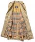 中古・古着 Burberry's (バーバリーズ) ライナー付トレンチコート ベージュ サイズ:不明：15000円