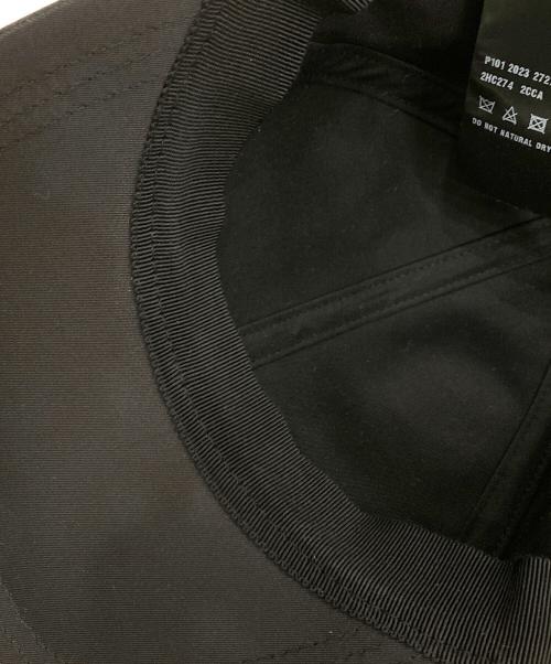 PRADA（プラダ）PRADA (プラダ) Re-Nylon ベースボールキャップ ブラックの古着・服飾アイテム