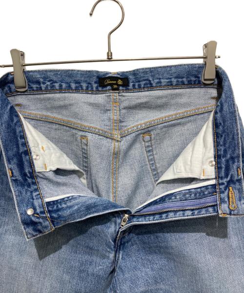 DRAWER（ドゥロワー）DRAWER (ドゥロワー) ブリーチ5ポケットデニムパンツ インディゴ サイズ:38の古着・服飾アイテム