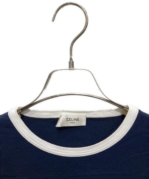 CELINE（セリーヌ）CELINE (セリーヌ) サルキ-Tシャツ ネイビー サイズ:Sの古着・服飾アイテム