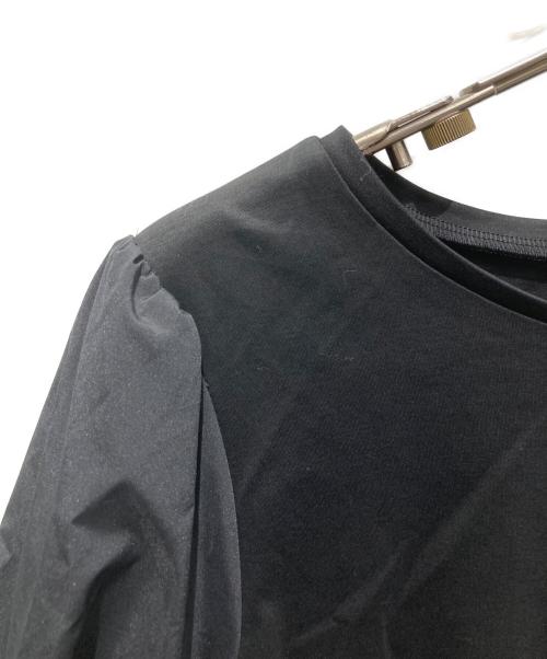 TO BE CHIC（トゥービーシック）TO BE CHIC (トゥービーシック) ティアードフリル チュニック ブラック サイズ:40の古着・服飾アイテム