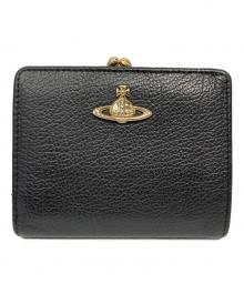 Vivienne Westwood（ヴィヴィアンウエストウッド）の古着「BALMORAL WALLET WITH FRAME POCKET」｜ブラック