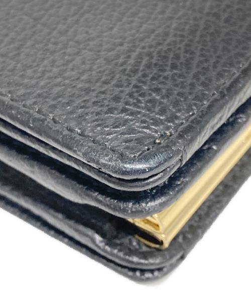Vivienne Westwood（ヴィヴィアンウエストウッド）Vivienne Westwood (ヴィヴィアンウエストウッド) BALMORAL WALLET WITH FRAME POCKET ブラックの古着・服飾アイテム