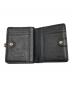 中古・古着 Vivienne Westwood (ヴィヴィアンウエストウッド) BALMORAL WALLET WITH FRAME POCKET ブラック：12000円