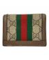 GUCCI (グッチ) GG カードケース ブラウン：20000円