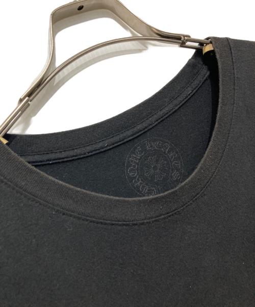 CHROME HEARTS（クロムハーツ）CHROME HEARTS (クロムハーツ) BACK GRAD CIRCLE LOGO L/S TEE ブラック サイズ:Lの古着・服飾アイテム