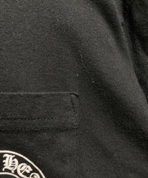 CHROME HEARTS（クロムハーツ）CHROME HEARTS (クロムハーツ) BACK GRAD CIRCLE LOGO L/S TEE ブラック サイズ:Lの古着・服飾アイテム
