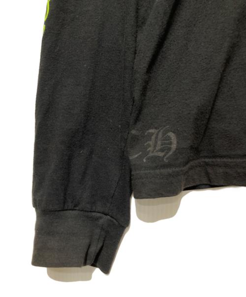 CHROME HEARTS（クロムハーツ）CHROME HEARTS (クロムハーツ) BACK GRAD CIRCLE LOGO L/S TEE ブラック サイズ:Lの古着・服飾アイテム