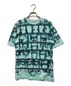 HERMESエルメス）の古着「Vintage 柄Tシャツ」｜ブルー