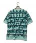 HERMES (エルメス) Vintage 柄Tシャツ ブルー サイズ:M：15000円