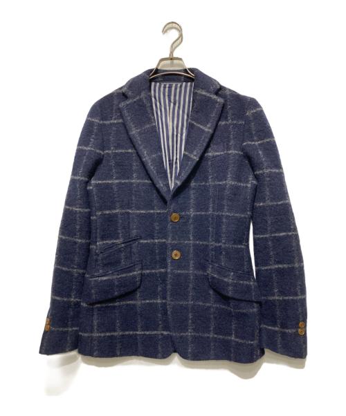 Vivienne Westwood（ヴィヴィアンウエストウッド）Vivienne Westwood (ヴィヴィアンウエストウッド) テーラードジャケット ネイビー サイズ:44の古着・服飾アイテム