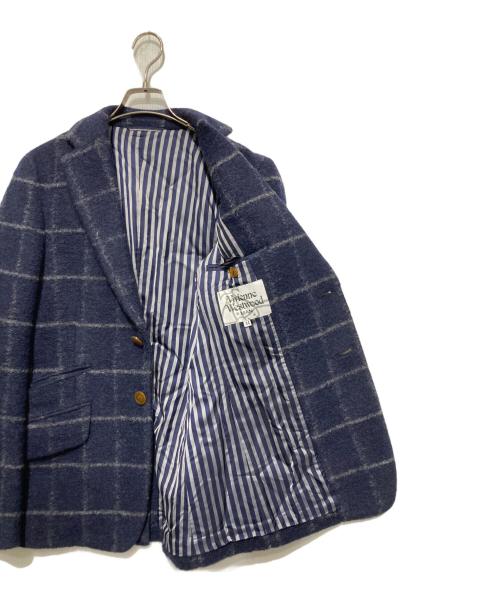 Vivienne Westwood（ヴィヴィアンウエストウッド）Vivienne Westwood (ヴィヴィアンウエストウッド) テーラードジャケット ネイビー サイズ:44の古着・服飾アイテム