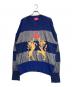 Vivienne Westwood RED LABEL（ヴィヴィアンウエストウッドレッドレーベル）の古着「サマーニット」｜ブルー