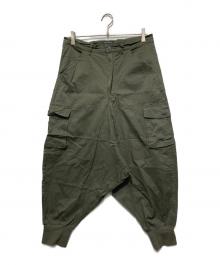glamb（グラム）の古着「Fillipo wide pants/サルエルパンツ」｜カーキ