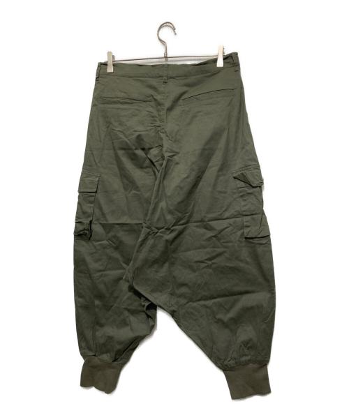 glamb（グラム）glamb (グラム) Fillipo wide pants/サルエルパンツ カーキ サイズ:2の古着・服飾アイテム