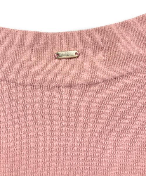 JENNE（ジェンヌ）JENNE (ジェンヌ) ニットワンピース ピンク サイズ:Mの古着・服飾アイテム