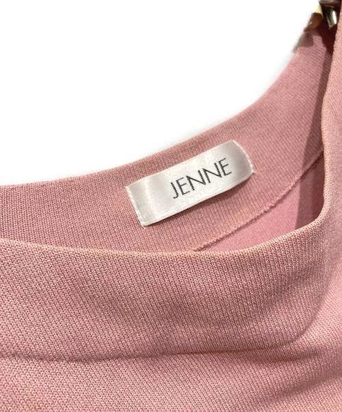 JENNE（ジェンヌ）JENNE (ジェンヌ) ニットワンピース ピンク サイズ:Mの古着・服飾アイテム