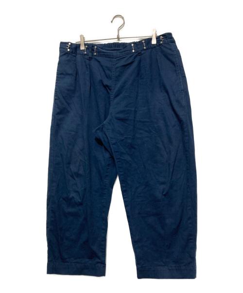 ordinary fits（オーディナリーフィッツ）Ordinary fits (オーディナリーフィッツ) ワイドパンツ ネイビーの古着・服飾アイテム