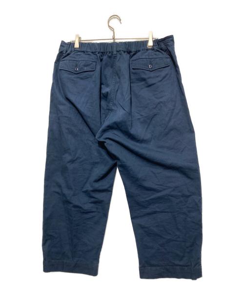 ordinary fits（オーディナリーフィッツ）Ordinary fits (オーディナリーフィッツ) ワイドパンツ ネイビーの古着・服飾アイテム